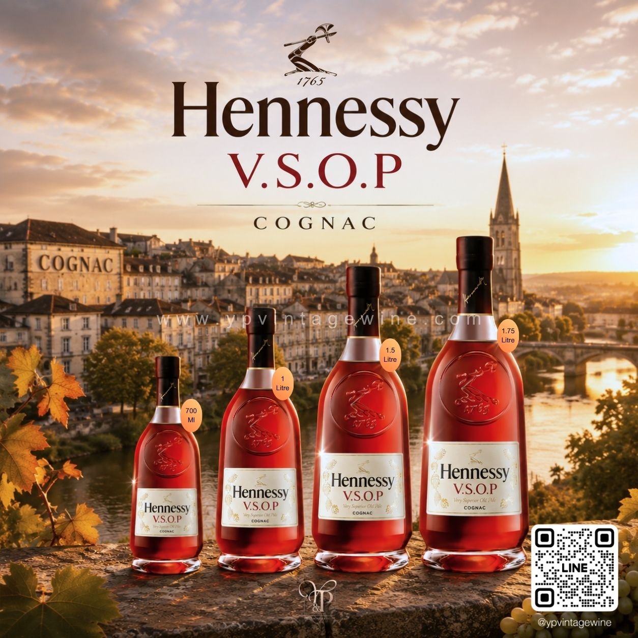HENNESSY VSOP เป็นคอนยัคระดับพรีเมียมจากฝรั่งเศส