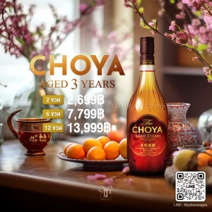 THE CHOYA AGED 3 YEARS ราคา 2 ขวด 2,699