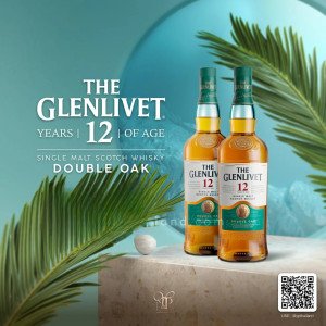 The Glenlivet 12 Double Oak ขนาดลิตร พร้อมส่ง